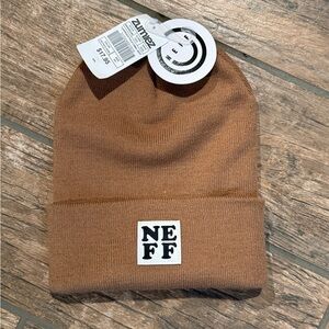 Neff Tan Knit Beanie